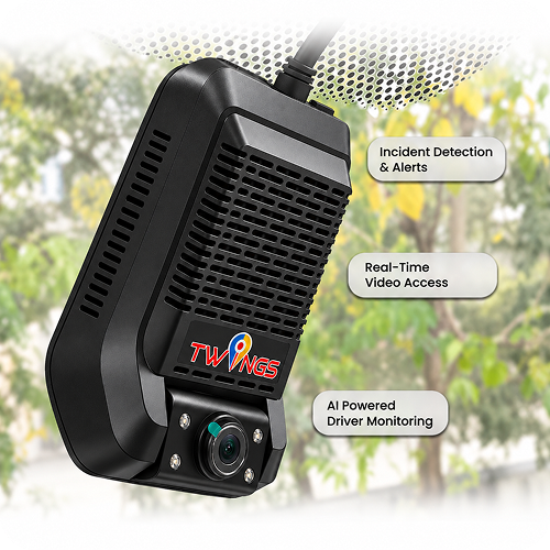 Vision 3CH AI GPS Dash Cam (Front + Cabin + Rear)