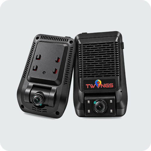 Vision 2CH AI GPS Dash Cam (Front + Cabin)