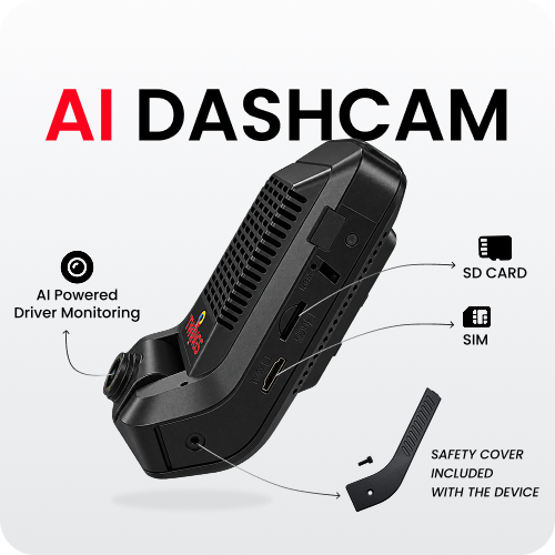 Vision 3CH AI GPS Dash Cam (Front + Cabin + Rear)