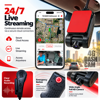 Vision 1CH GPS Dash Cam