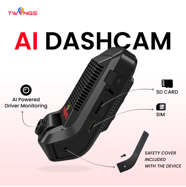 Vision 2CH AI GPS Dash Cam (Front + Cabin)
