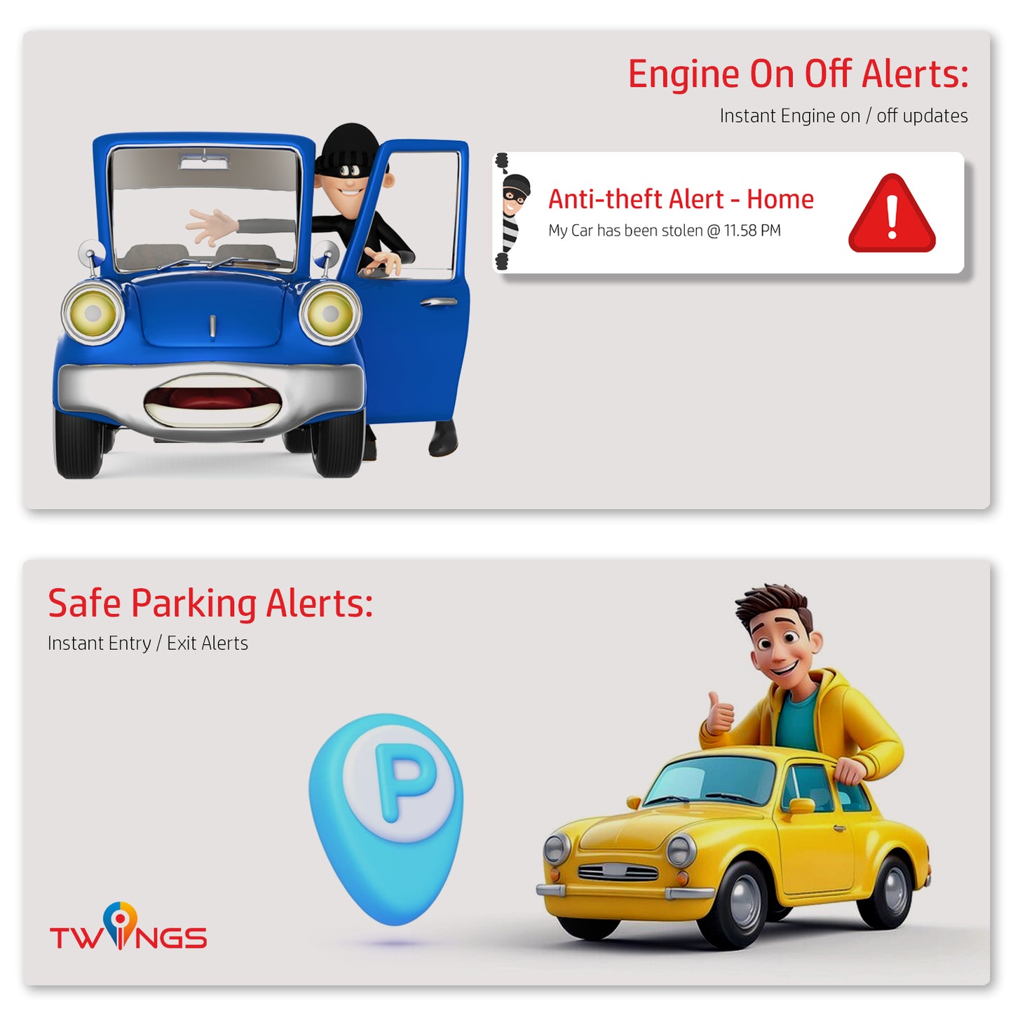 TWINGS Go Voice GPS Tracker