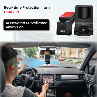 TWINGS - Two Channel AI Dashcam (4G)