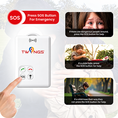TWINGS GPS ID Card Tracker (4G)