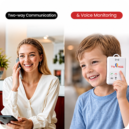 TWINGS GPS ID Card Tracker (4G)