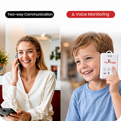 TWINGS GPS ID Card Tracker (4G)